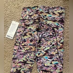 Lululemon Fast and Free HR tights 25inch - Seawheeze